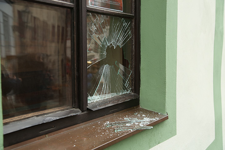 A2B Glass are able to board up broken windows while they are being repaired in Hillingdon.